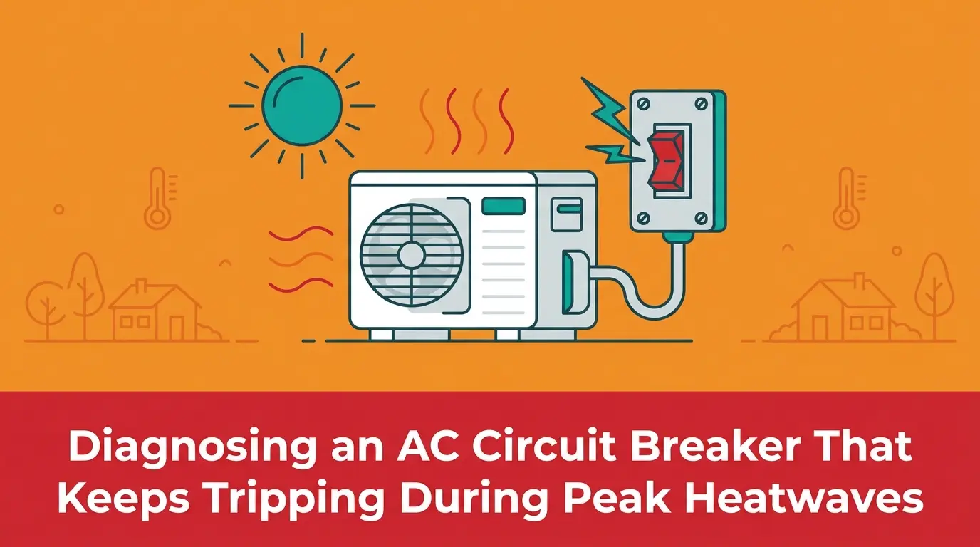Diagnosing an AC Circuit Breaker That Trips During Peak Heatwaves