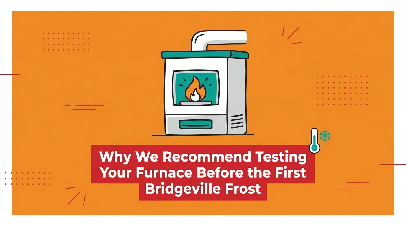 Why We Recommend Testing Your Furnace Before the First Bridgeville Frost