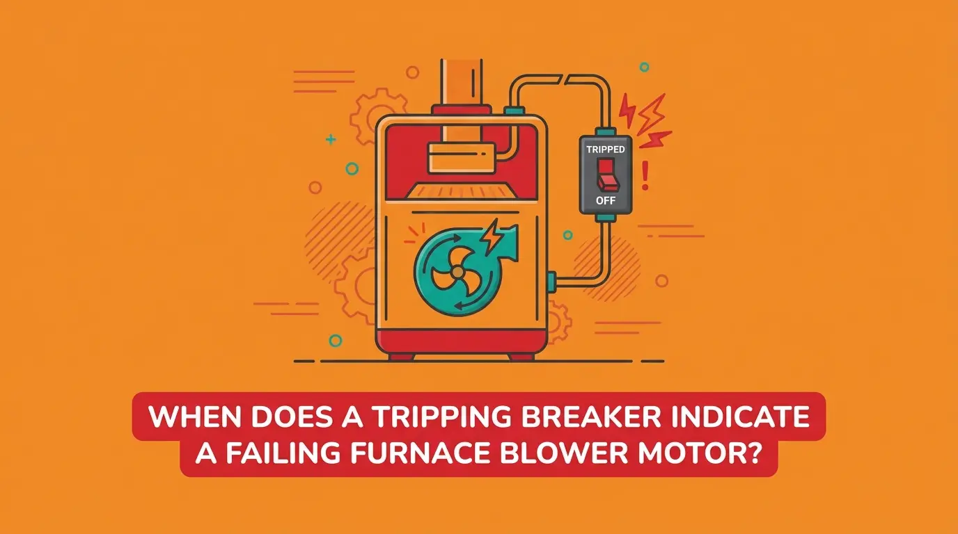 When Does a Tripping Breaker Indicate a Failing Furnace Blower Motor?
