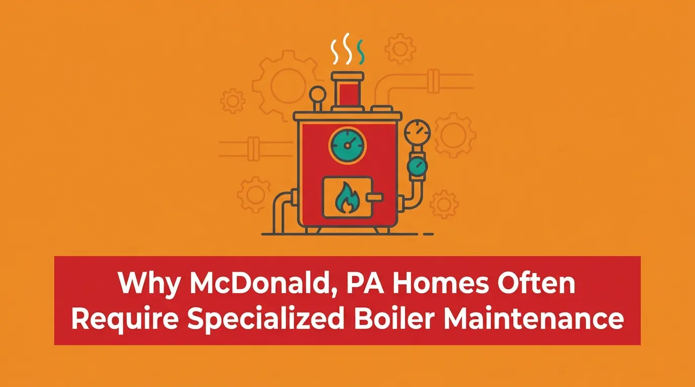 Why McDonald PA Homes Often Require Specialized Boiler Maintenance