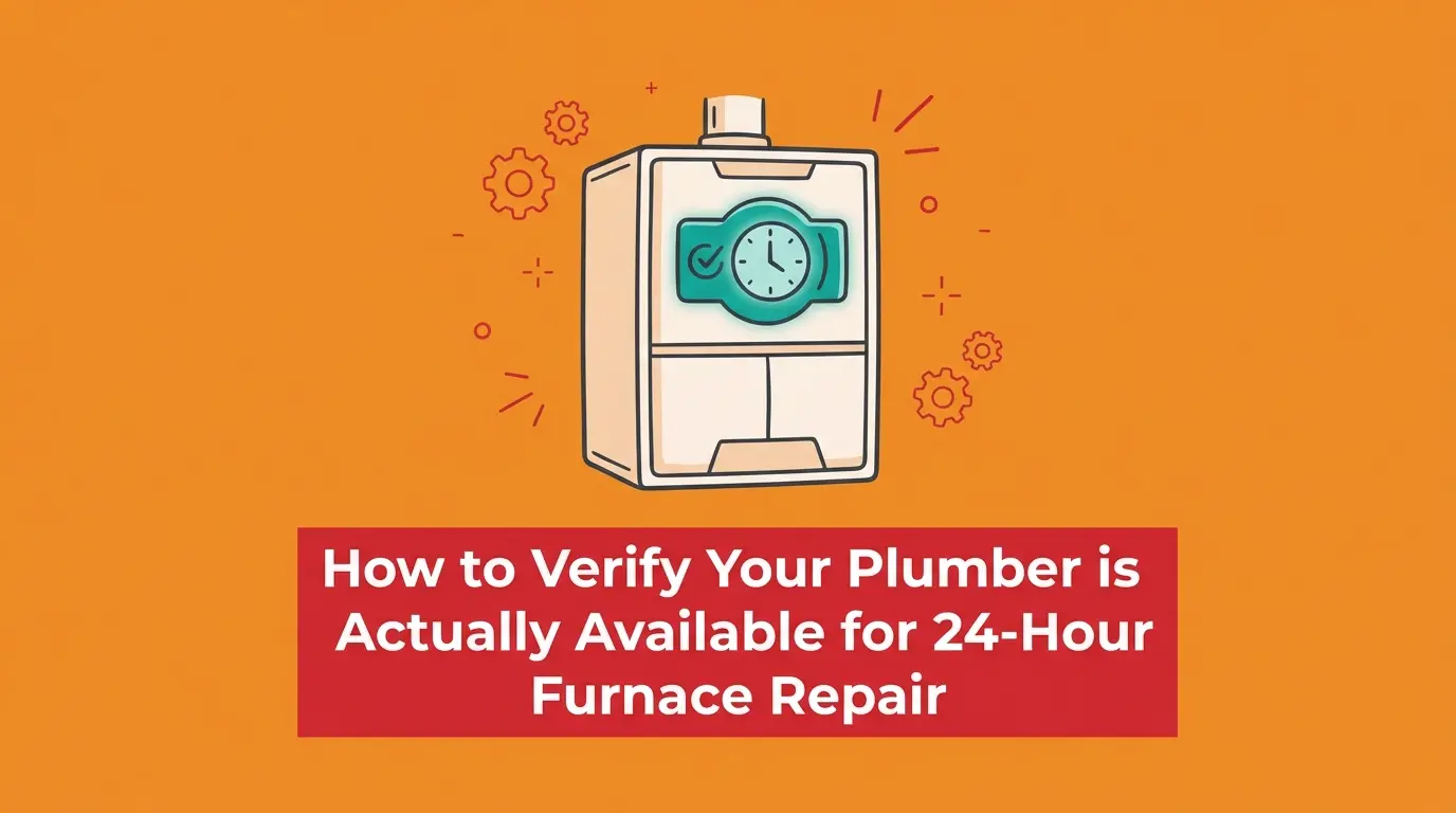 How to Verify Your Plumber is Actually Available for 24-Hour Furnace Repair