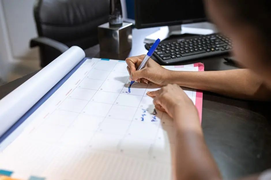 busy summer HVAC appointment calendar with limited openings busy summer HVAC appointment calendar with limited openings